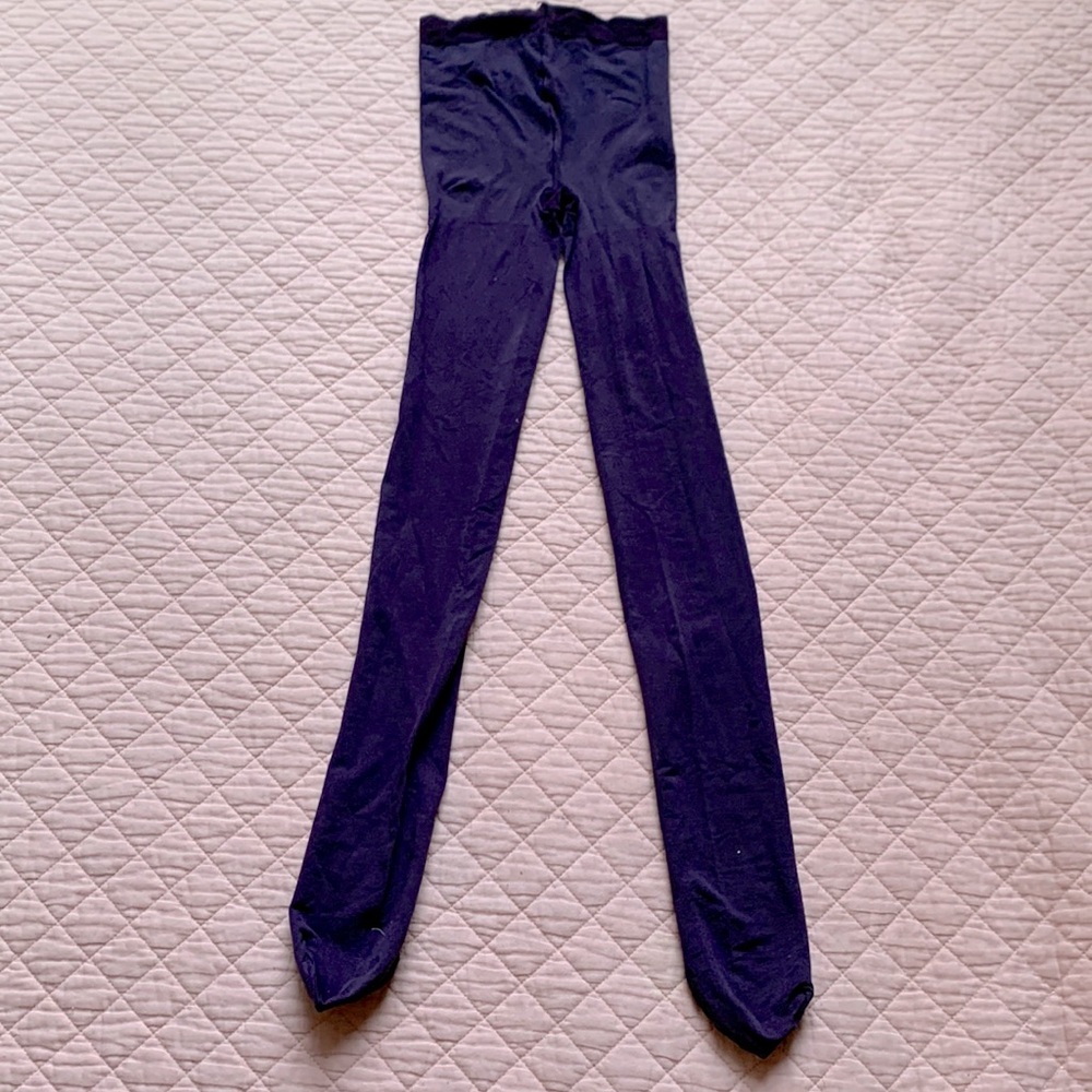 NEW - LIZ CLAIRBONE - Tights Semi Opaque Purple - Medium (Size B)
